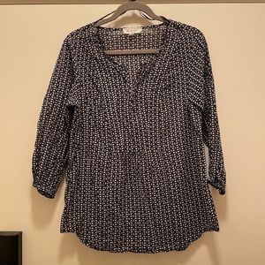 Two by Vince Camuto Black & White Tunic